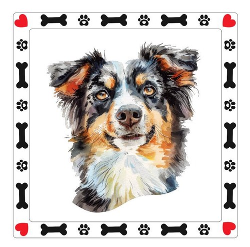Koolie dog sticker - koolie,
